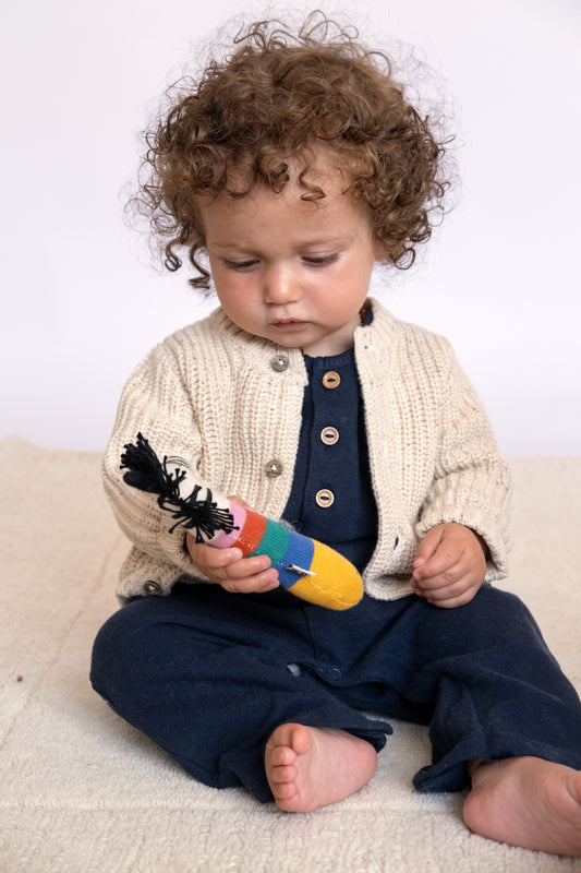 Zebra Rattle: Rainbow