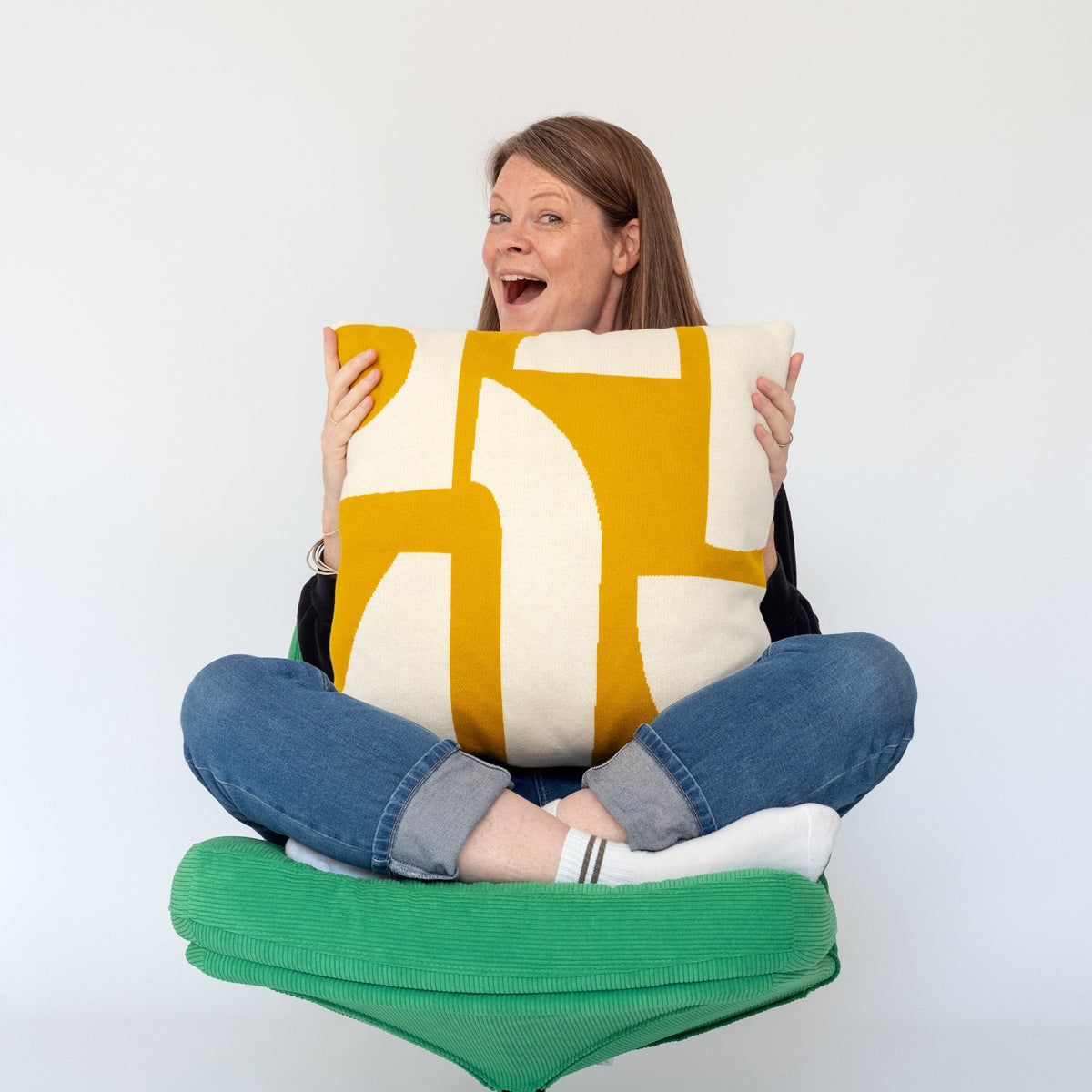 Bruten Cushion Cover: Citrus