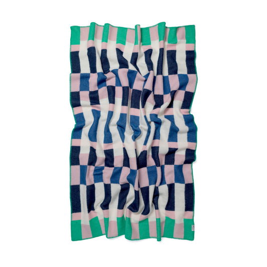 Studie Wool Blanket: Cobalt