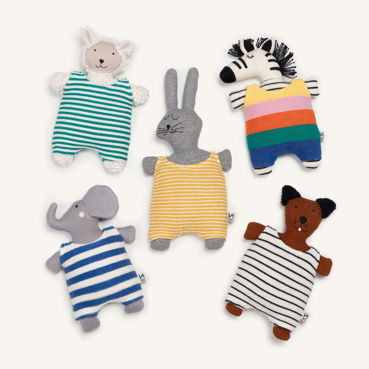Full of Beans Toy Dog: Navy
