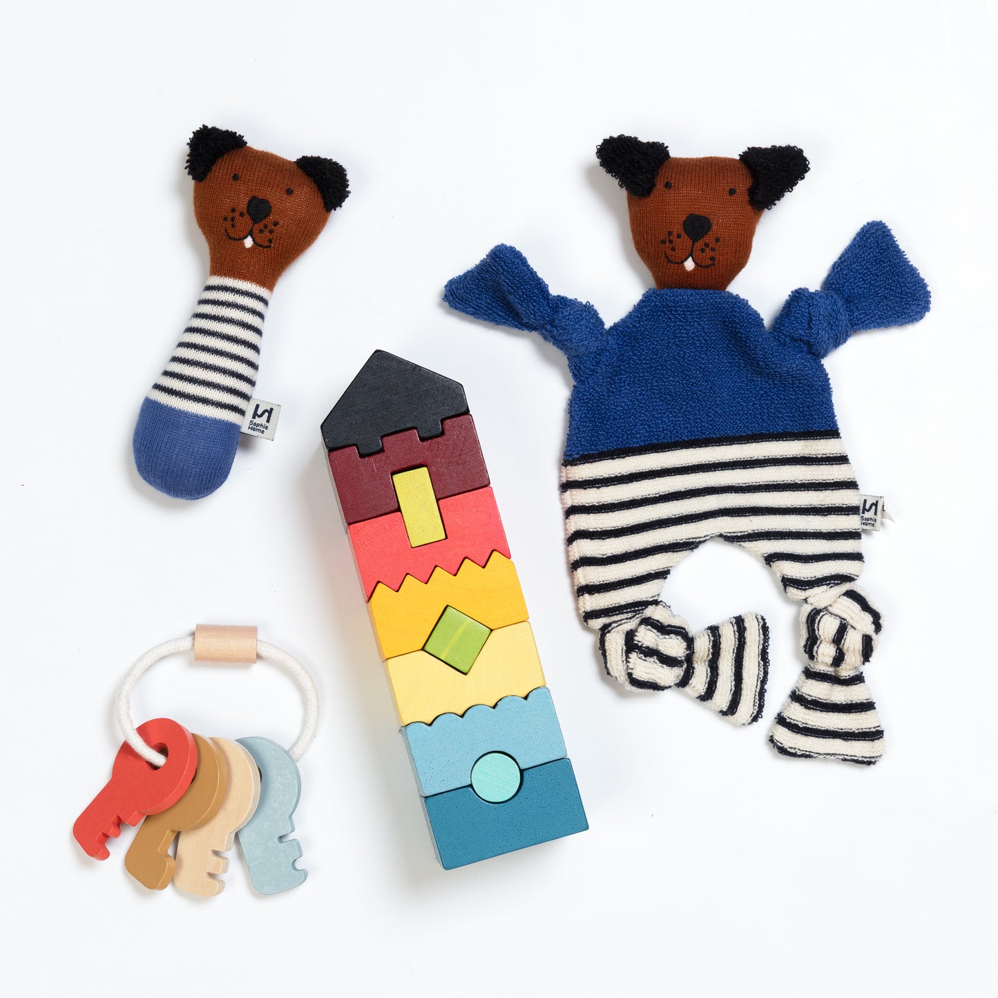 Dog Rattle: Cobalt