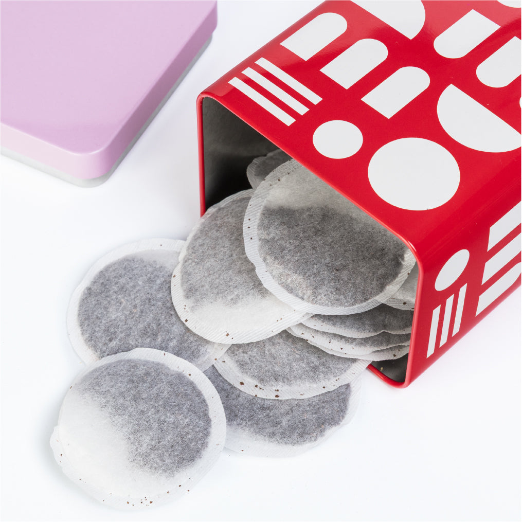 Stack the Dishes Airtight Storage Tin: Red