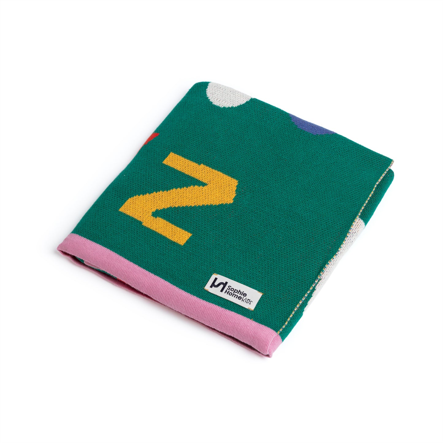 ABC Baby Blanket: Green