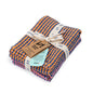 Recycled Materials Tea Towel 2 Pack: Cobalt