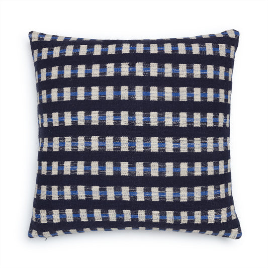 Hila Cushion Cover: Cobalt