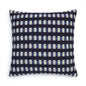 Hila Cushion Cover: Cobalt