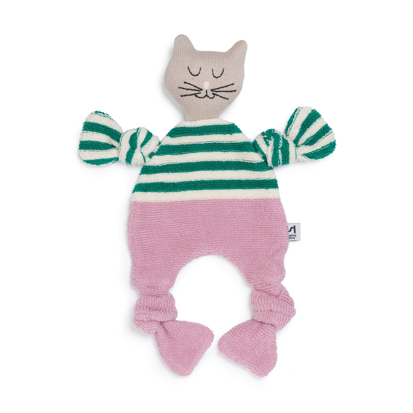 Cat Cuddle Cloth: Green