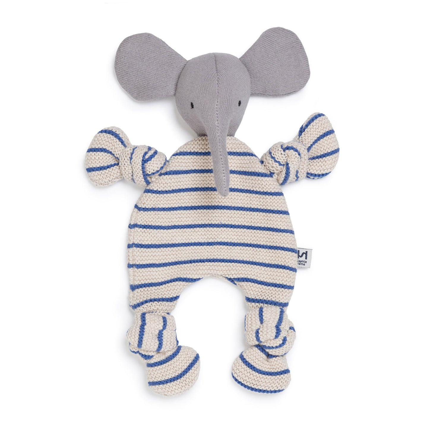 Elephant Cuddle Cloth: Cobalt
