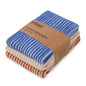 Reusable Ribbed Dishcloths: Cobalt