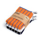 Reusable Striped Dishcloths: Orange