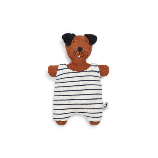 Full of Beans Toy Dog: Navy