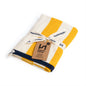 Striped Terry Towelling Hand Towel: Citrus