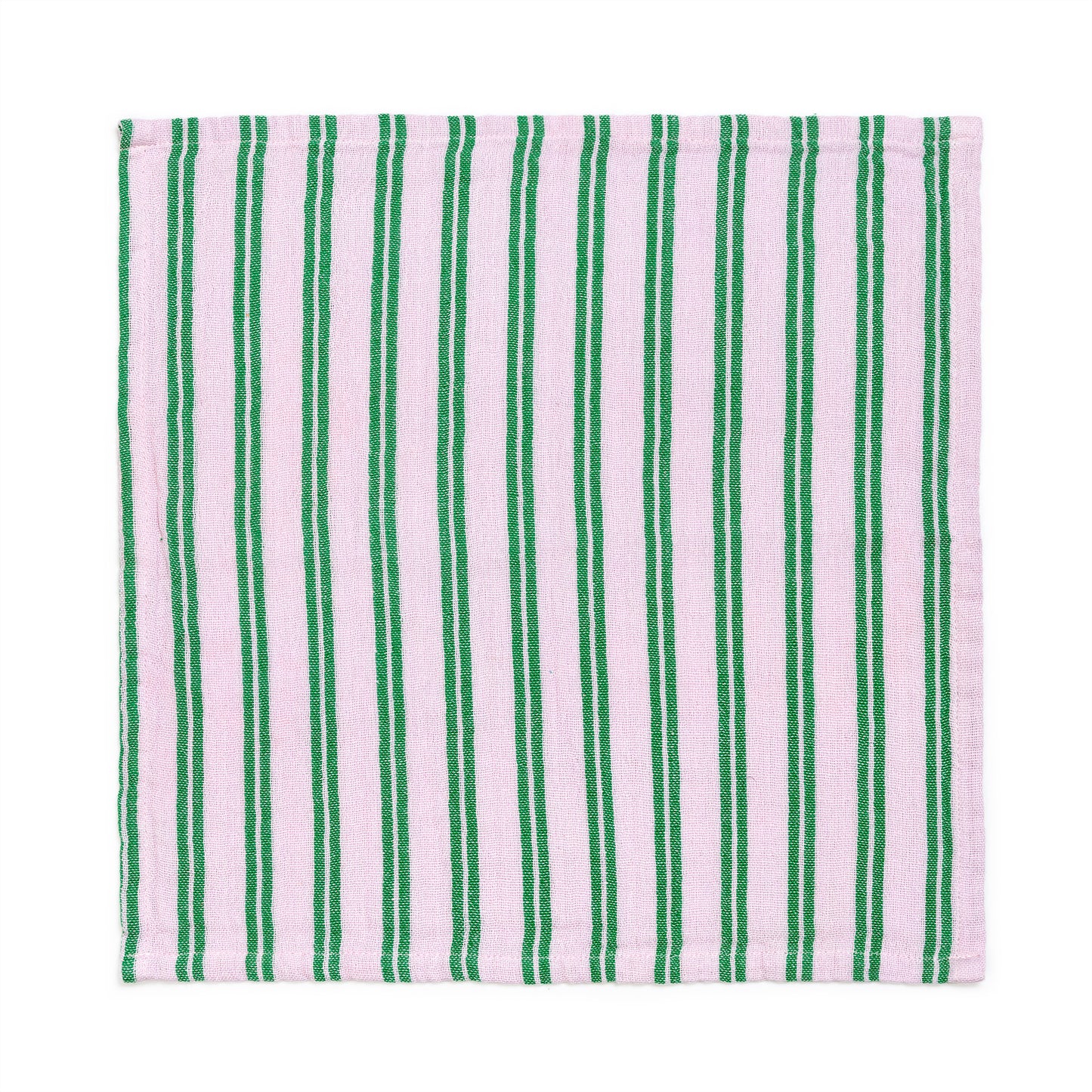 Striped Cotton Napkin 2 Pack: Lilac