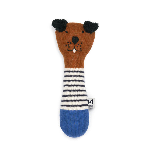 Dog Rattle: Cobalt