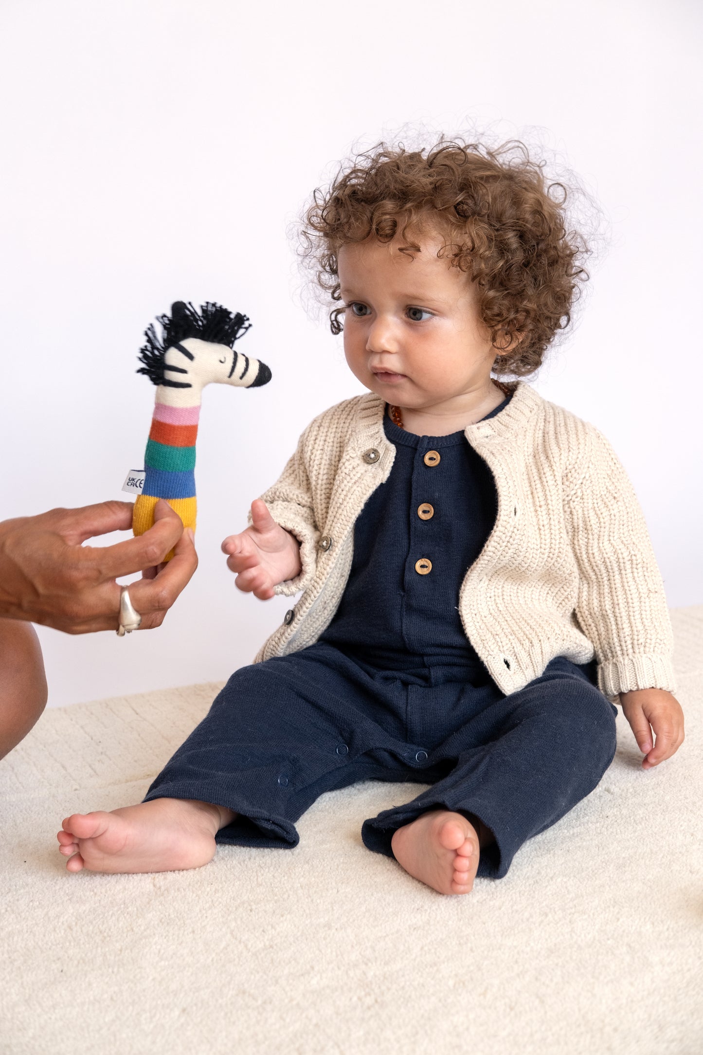 Zebra Rattle: Rainbow