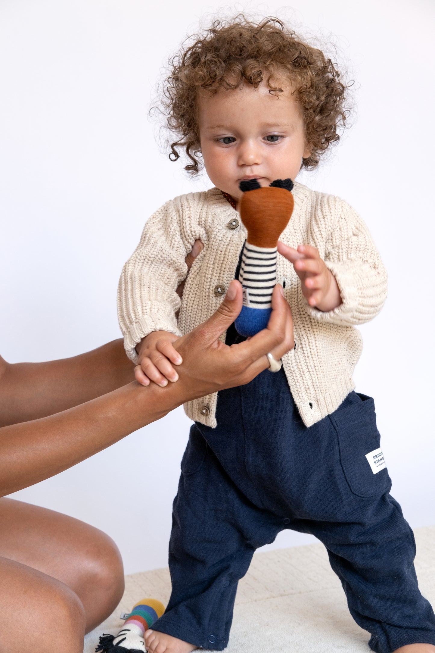 Dog Rattle: Cobalt