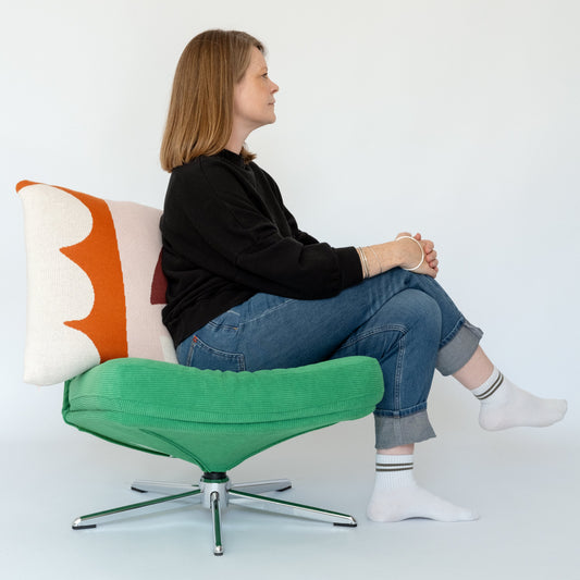 Orbi Cushion: Orange