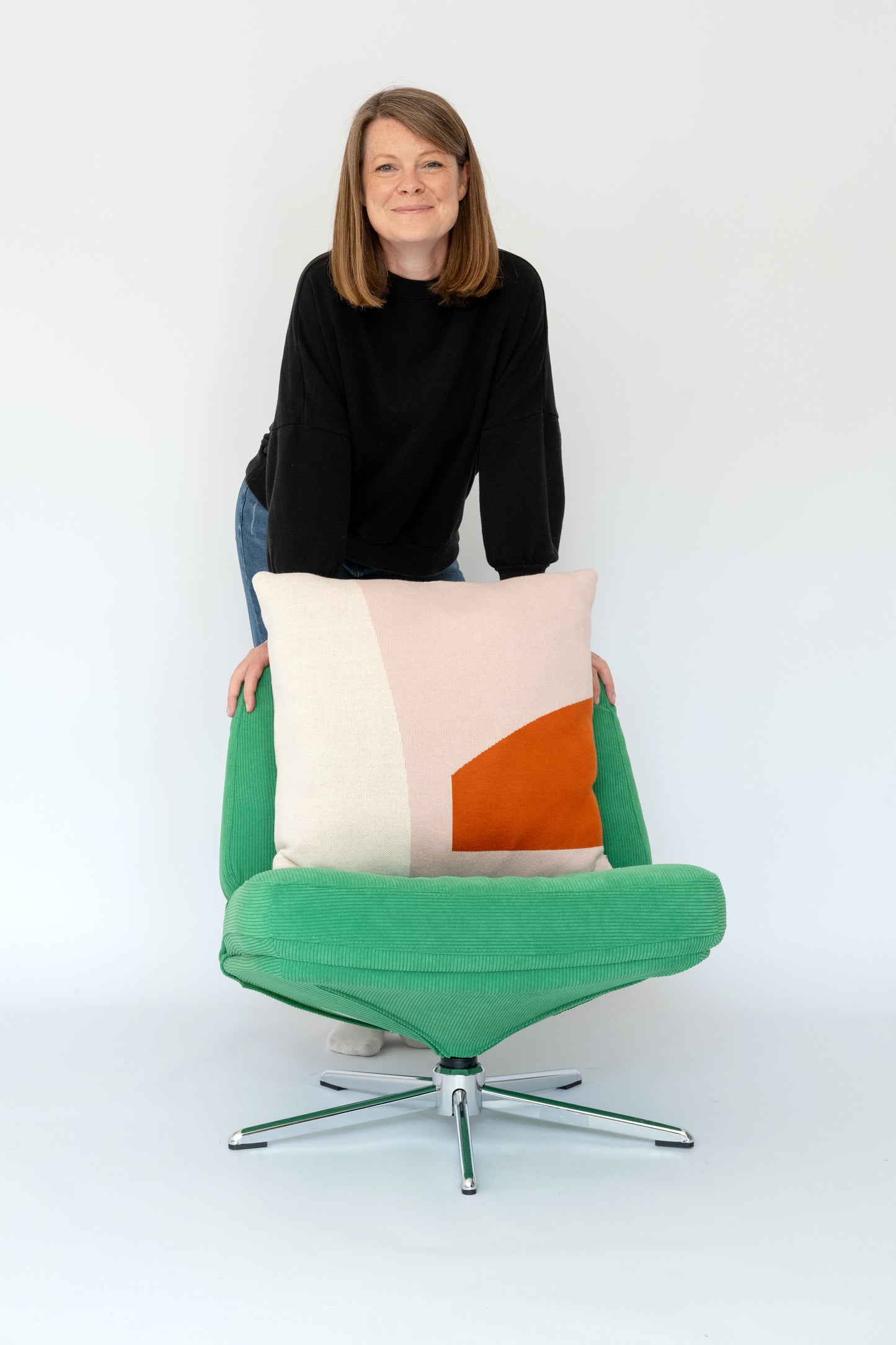Form Cushion: Orange