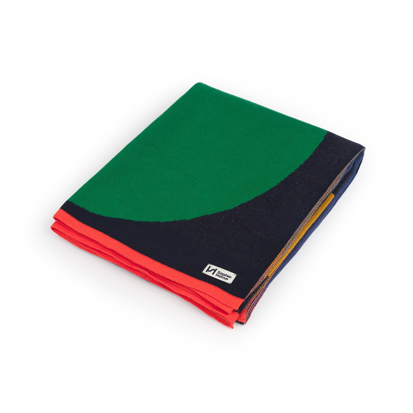 Bruten Cotton Throw: Red