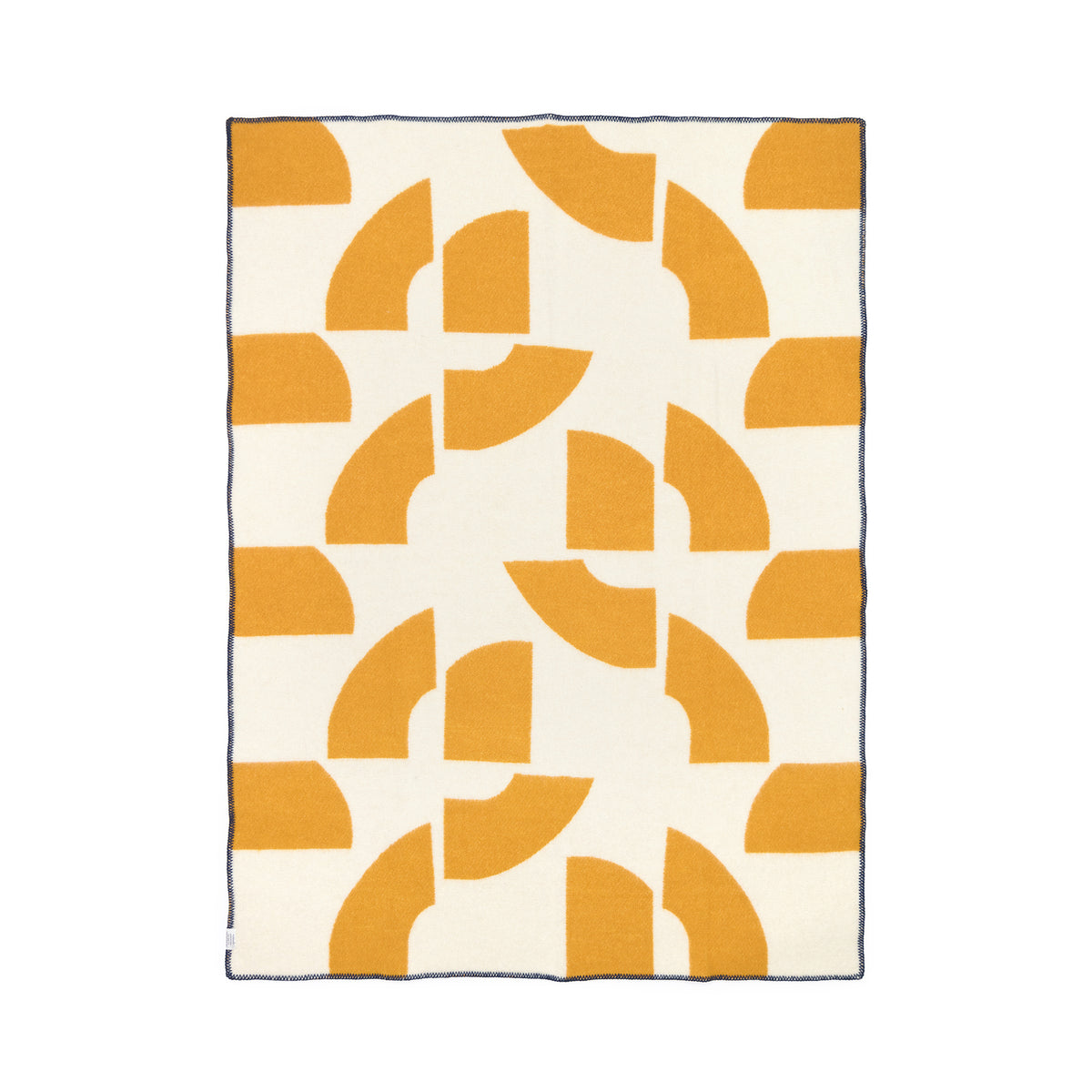 Deko Wool Blanket: Mustard