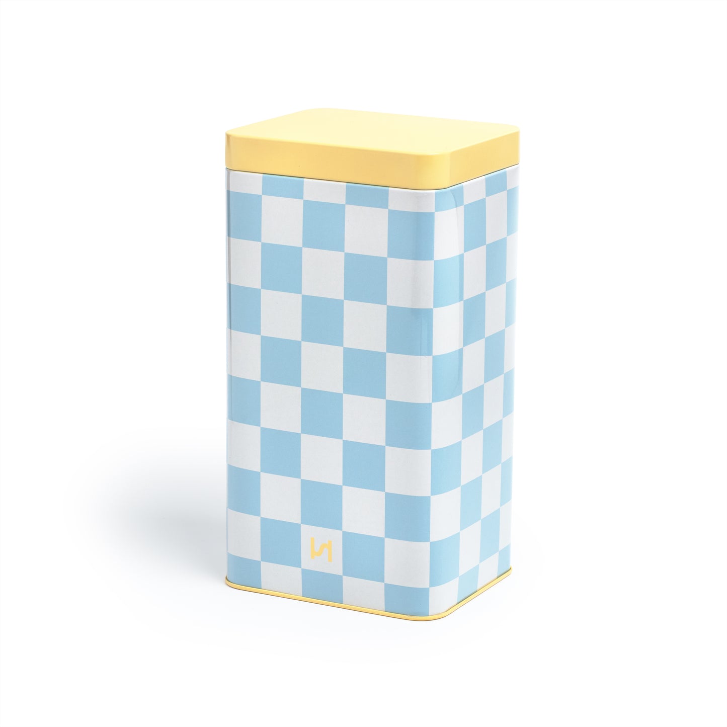 Check Airtight Storage Tin: Aqua