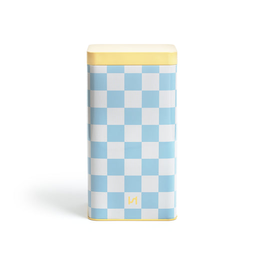 Check Airtight Storage Tin: Aqua