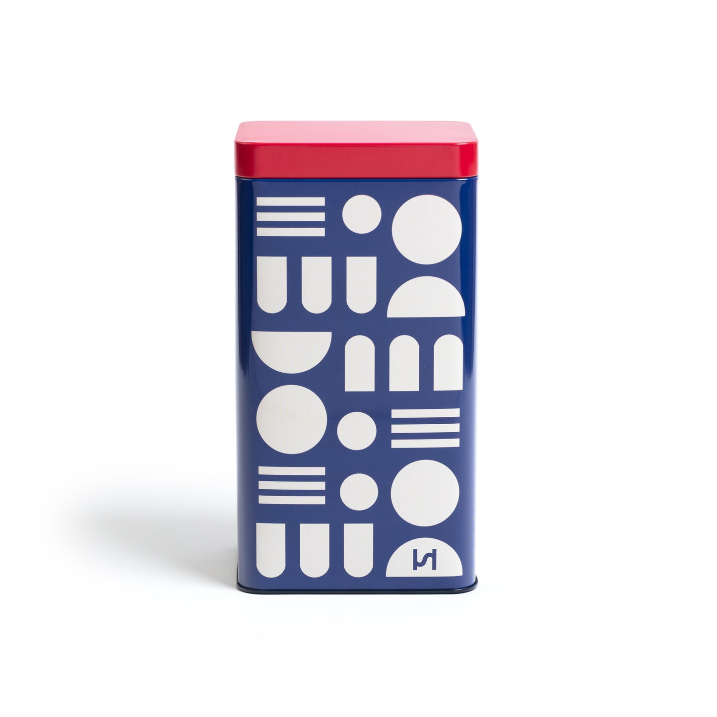 Stack the Dishes Airtight Storage Tin: Cobalt
