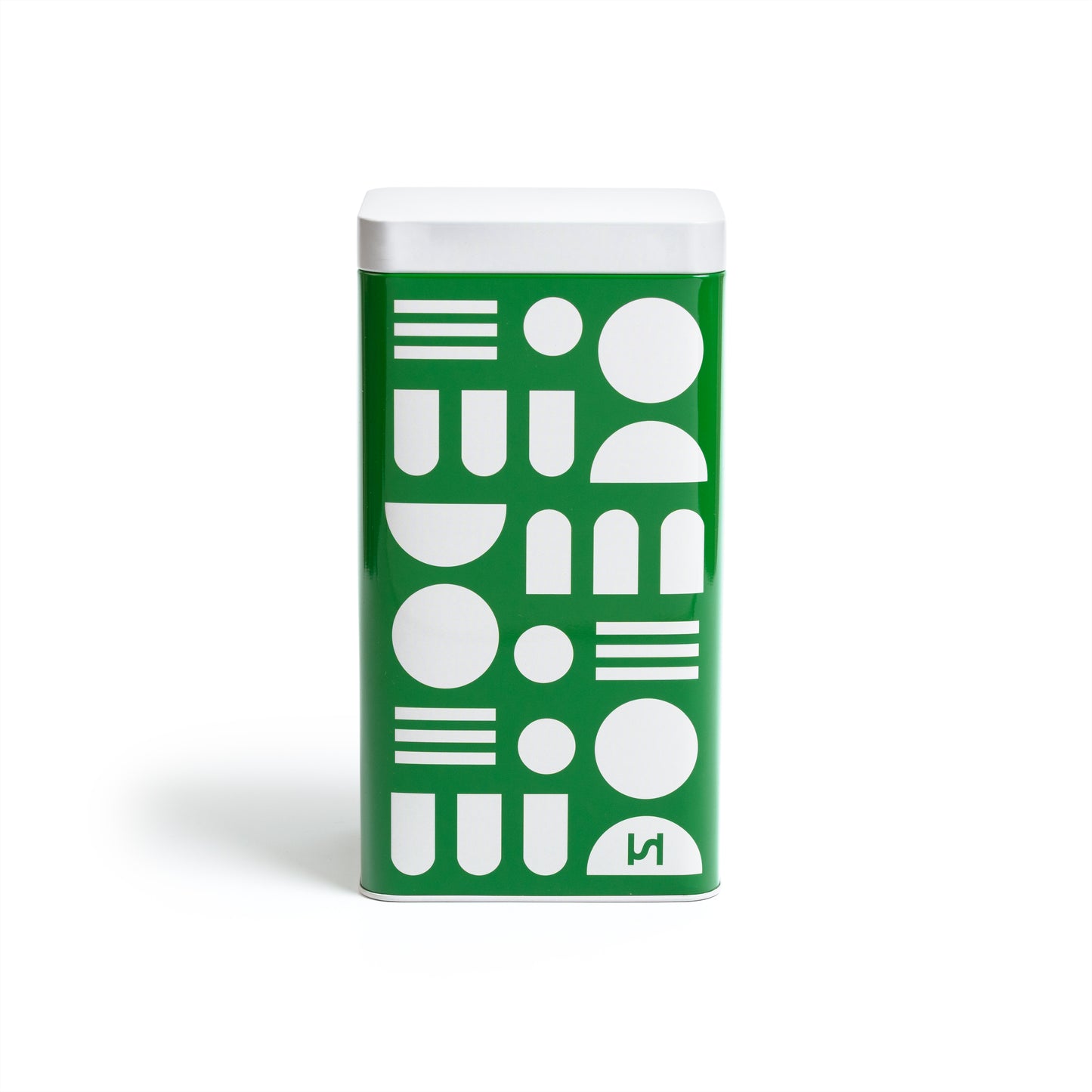 Stack the Dishes Airtight Storage Tin: Green