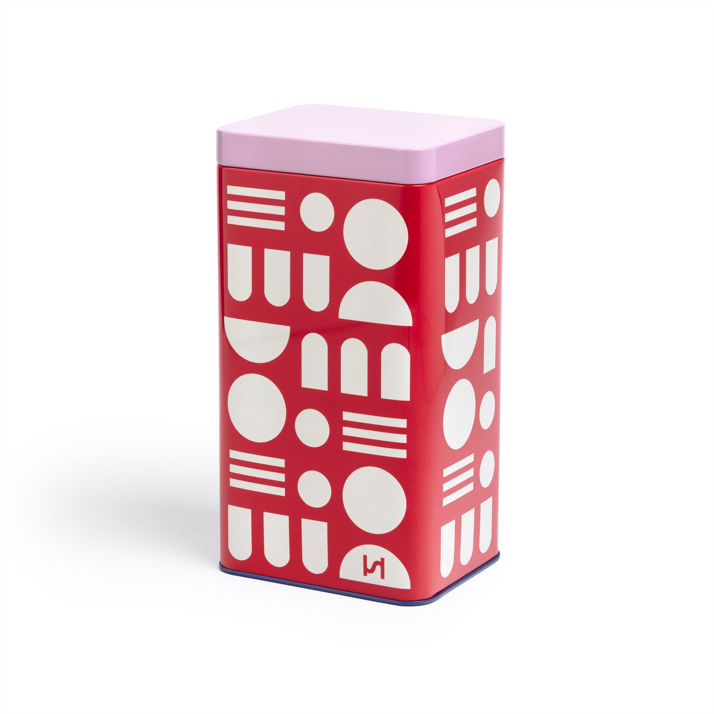 Stack the Dishes Airtight Storage Tin: Red
