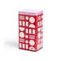 Stack the Dishes Airtight Storage Tin: Red