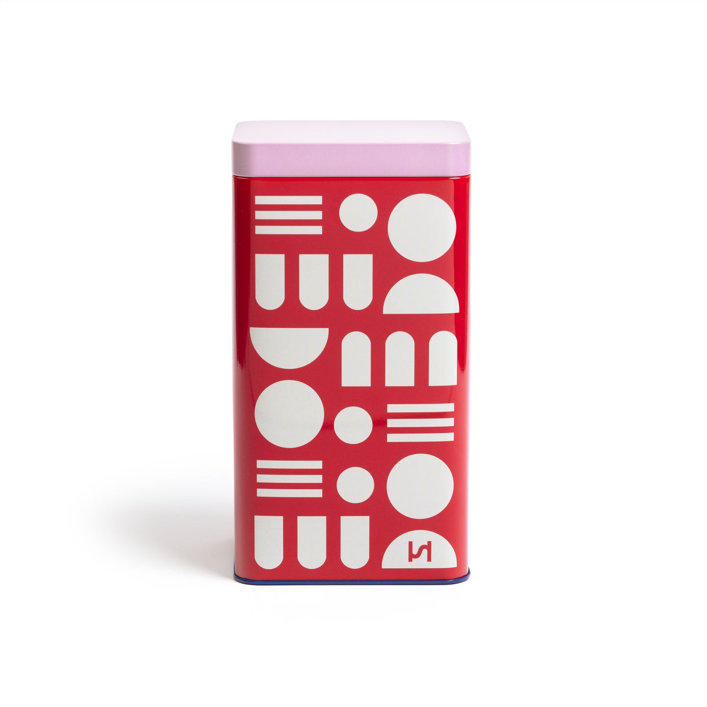 Stack the Dishes Airtight Storage Tin: Red